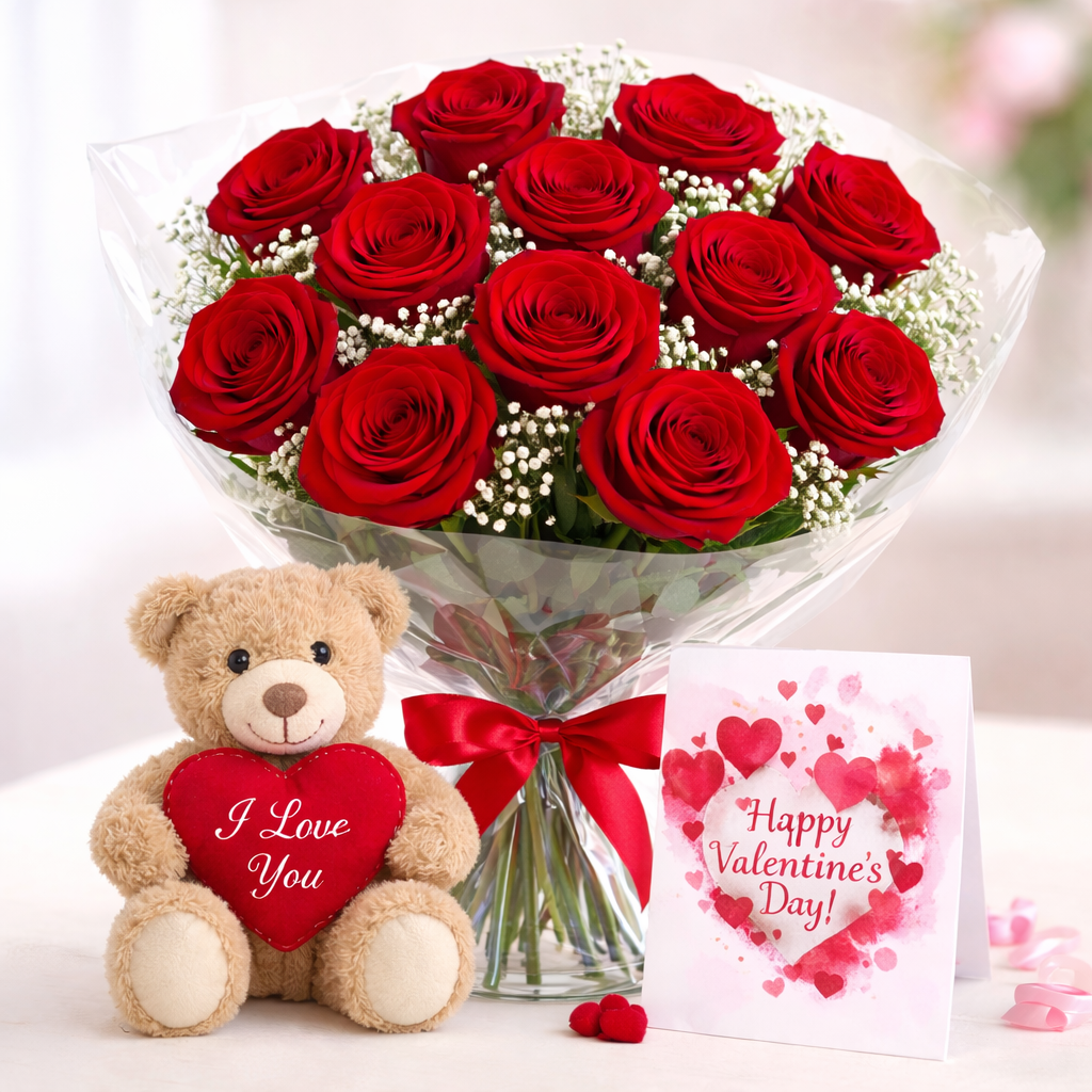 Classic Valentines Roses