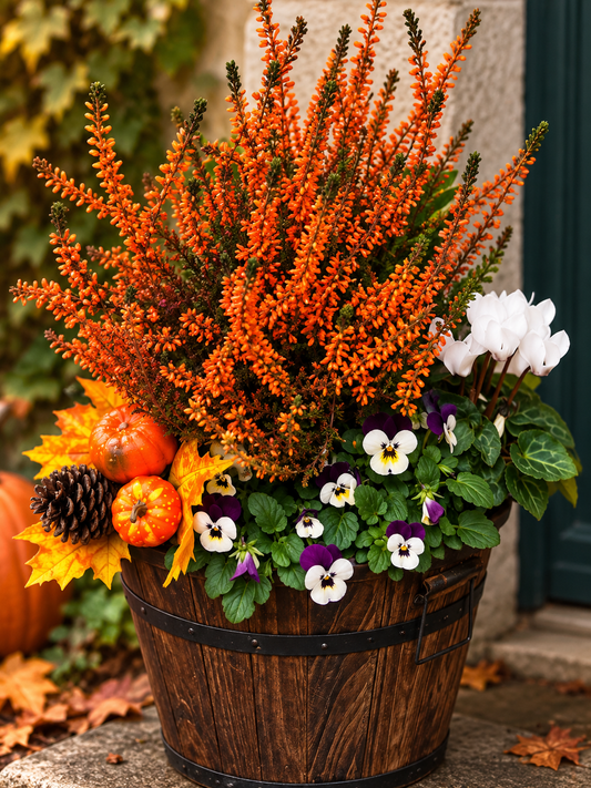Autumn & Winter Outdoor Planted Containers
