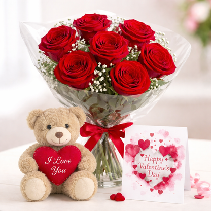Classic Valentines Roses