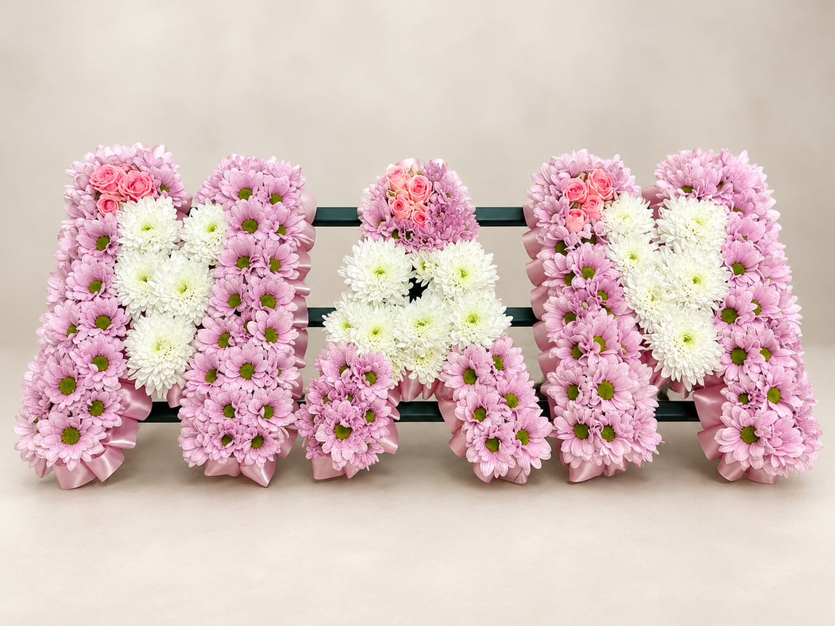 "Mam" Floral Funeral Tribute