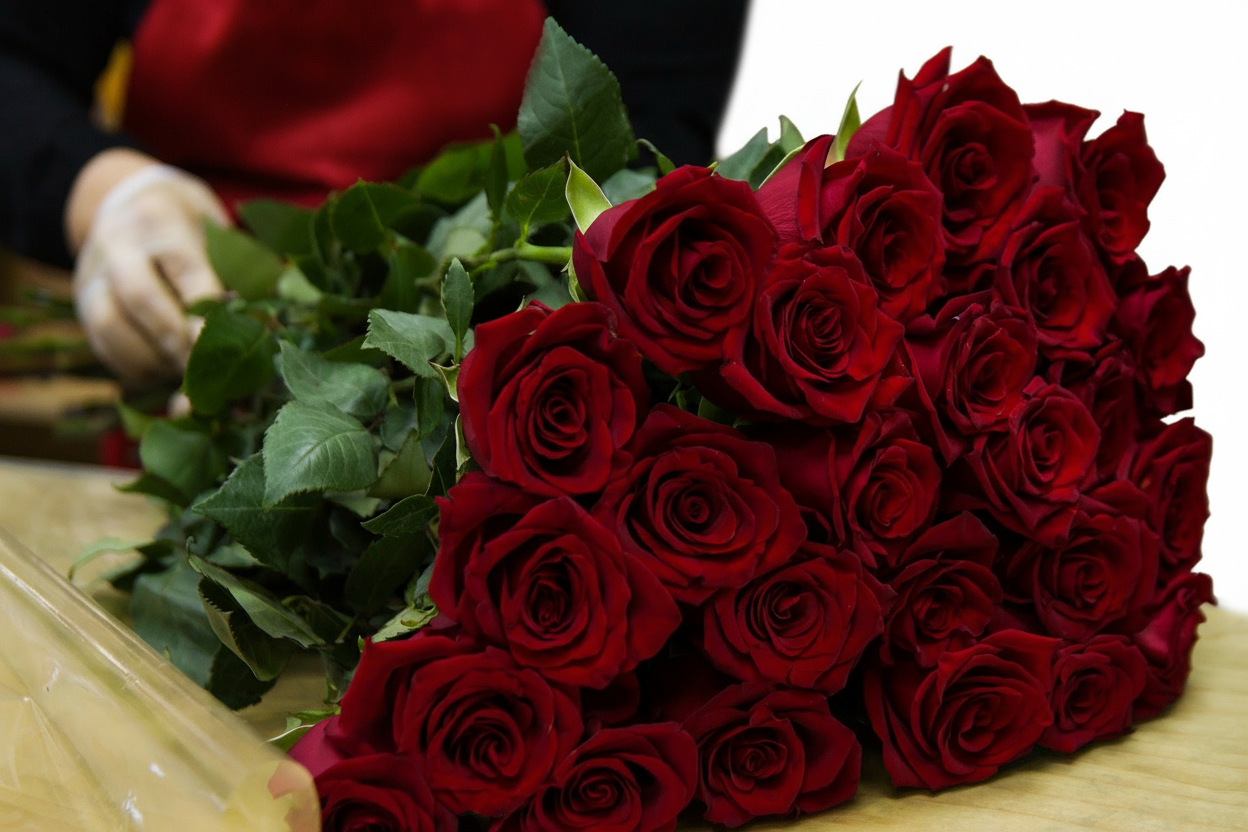 Classic Valentines Roses