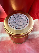 Load image into Gallery viewer, Loughrea Aroma Candle - English Pear &amp; Fressia