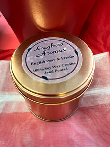 Loughrea Aroma Candle - English Pear & Fressia