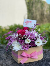 Load image into Gallery viewer, Mother’s Day Hat Box Arrangement